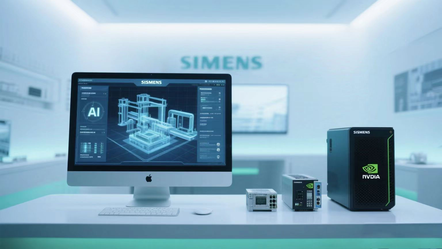 Siemens и Nvidia объединяют усилия для ускорения внедрения промышленных приложений ИИ