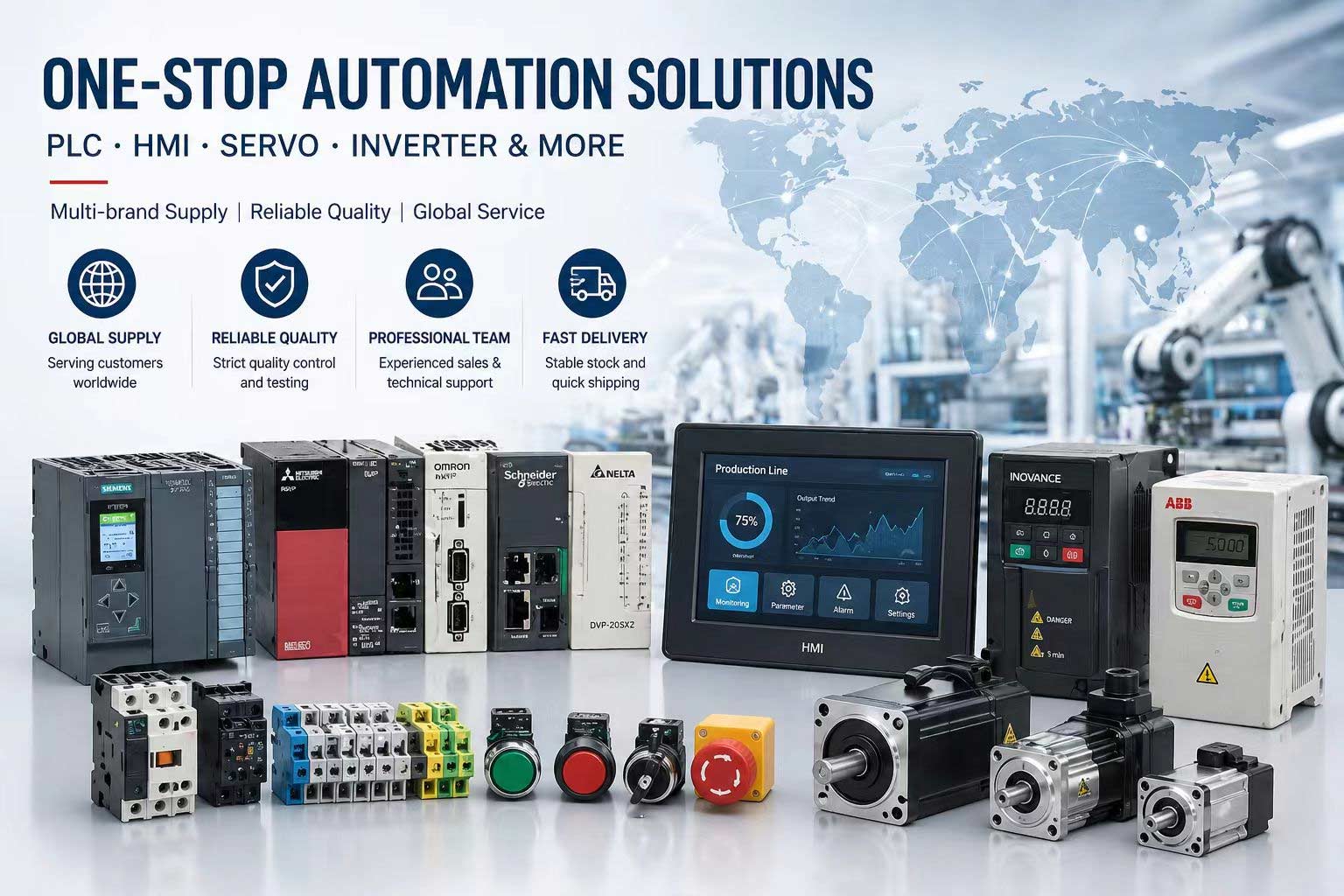 Visit Us in Guangzhou This May | One-Stop PLC & Automation Supplier During Canton Fair